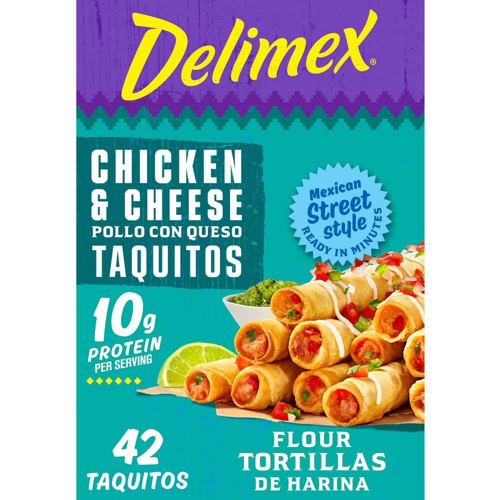 Delimex Chicken and Cheese Taquitos (3.15 lbs)