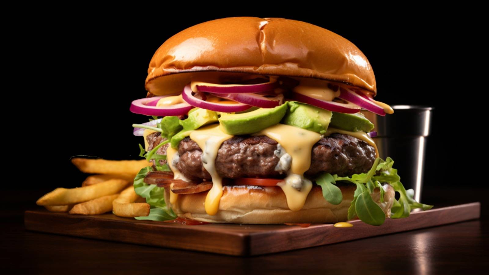 Menu Burger L'avocado