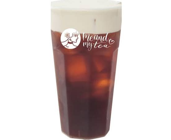 Mousse de Lait au Thé Pu'er / Milk Foam Pu'er Tea