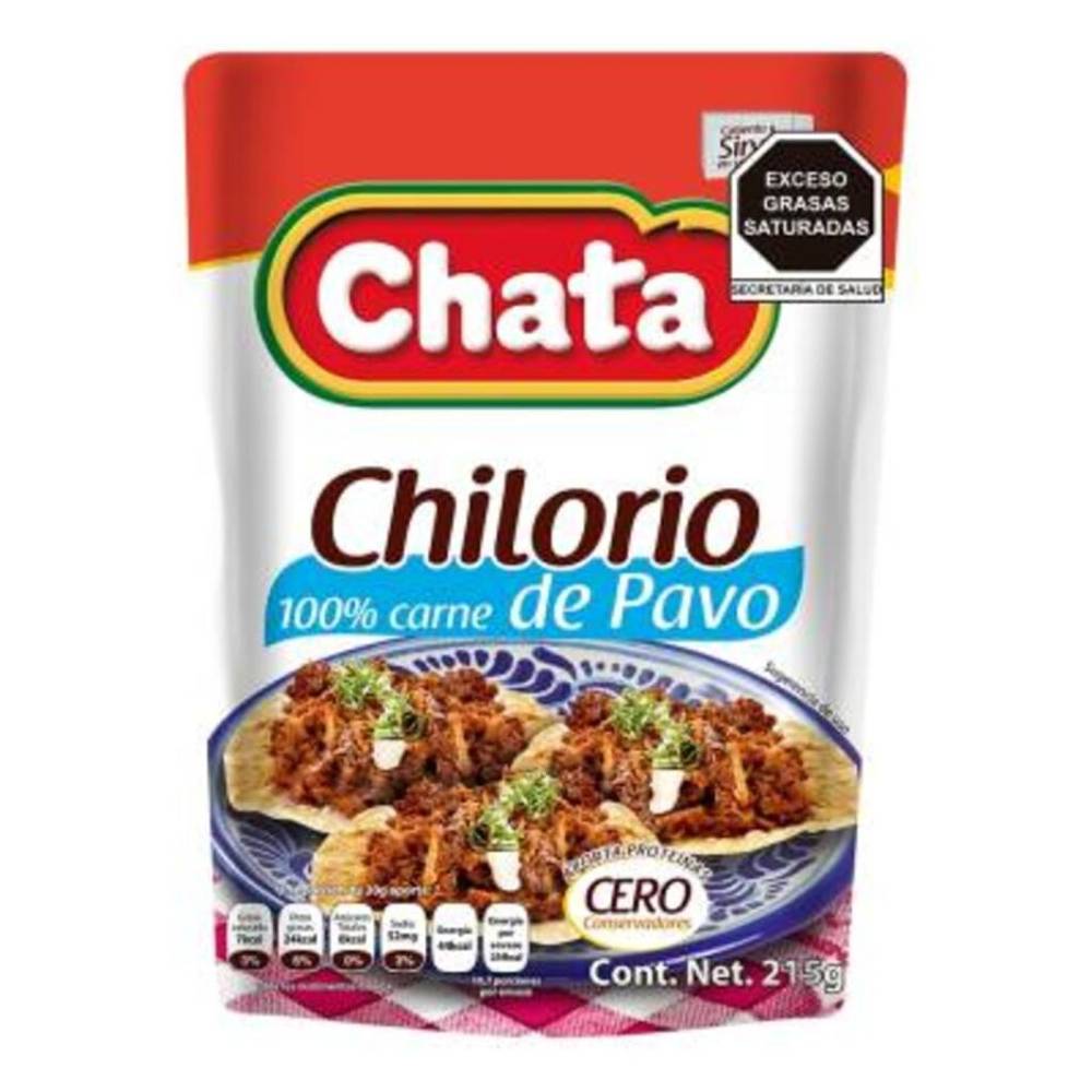 Chata chilorio de pavo (215 g)