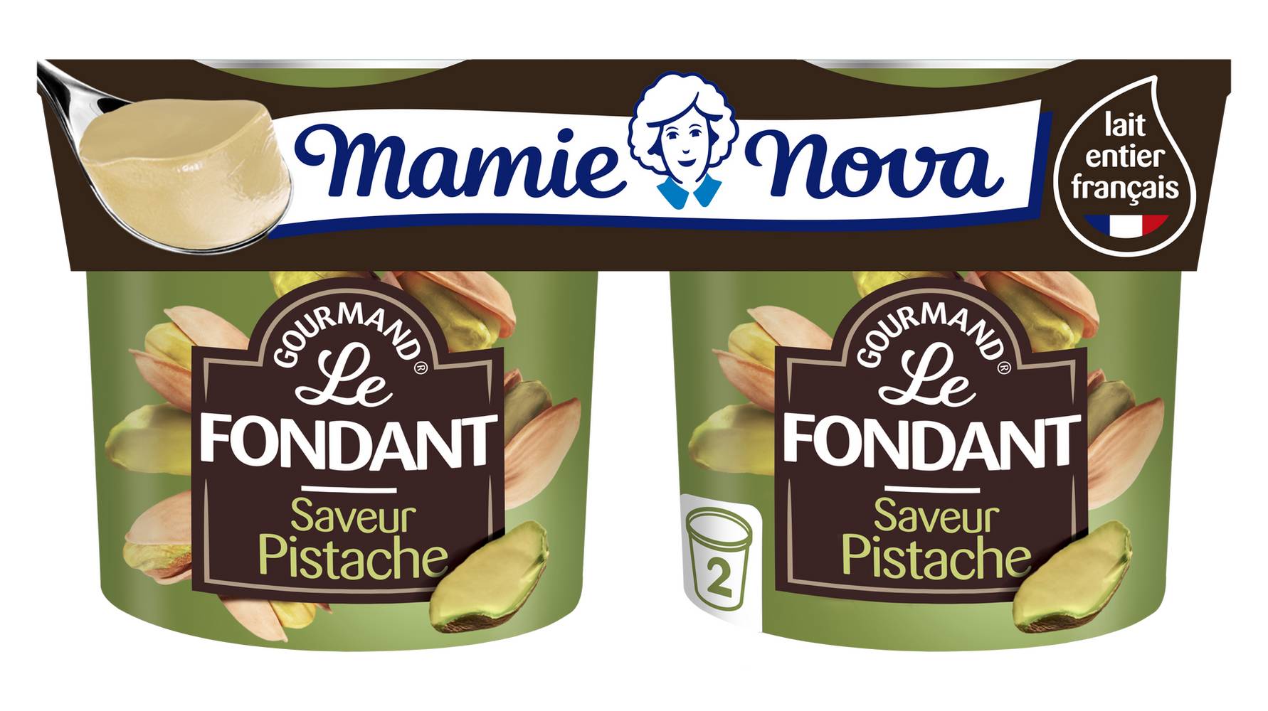 Mamie Nova - Dessert gourmand le fondant, pistache (2)