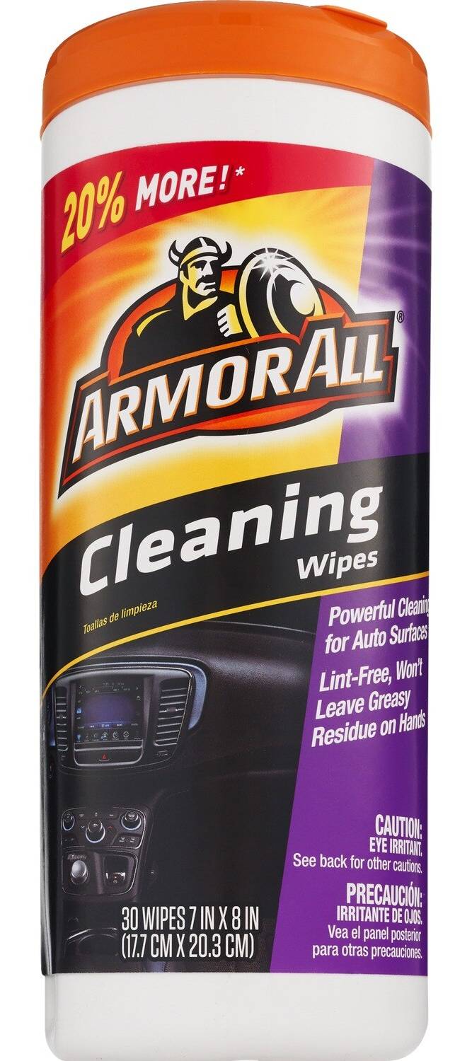 Armor All Cleaning Wipes, 30 Ct