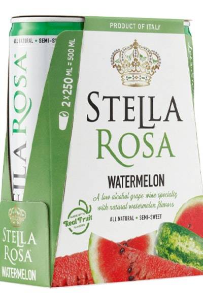 Stella Rosa Watermelon Flavor Low Alcohol Wine (2 pack, 250 ml)