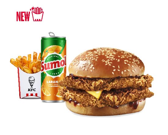 Menu Double Krunch BBQ