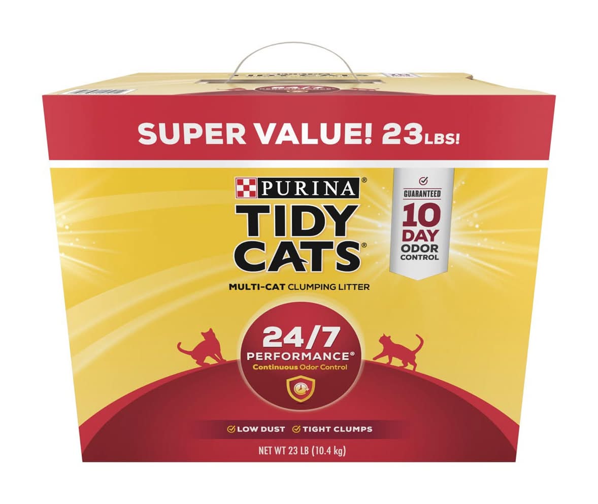 Purina Purina Tidy Cats Clumping Cat Litter 24/7 Performance Multi Cat Litter