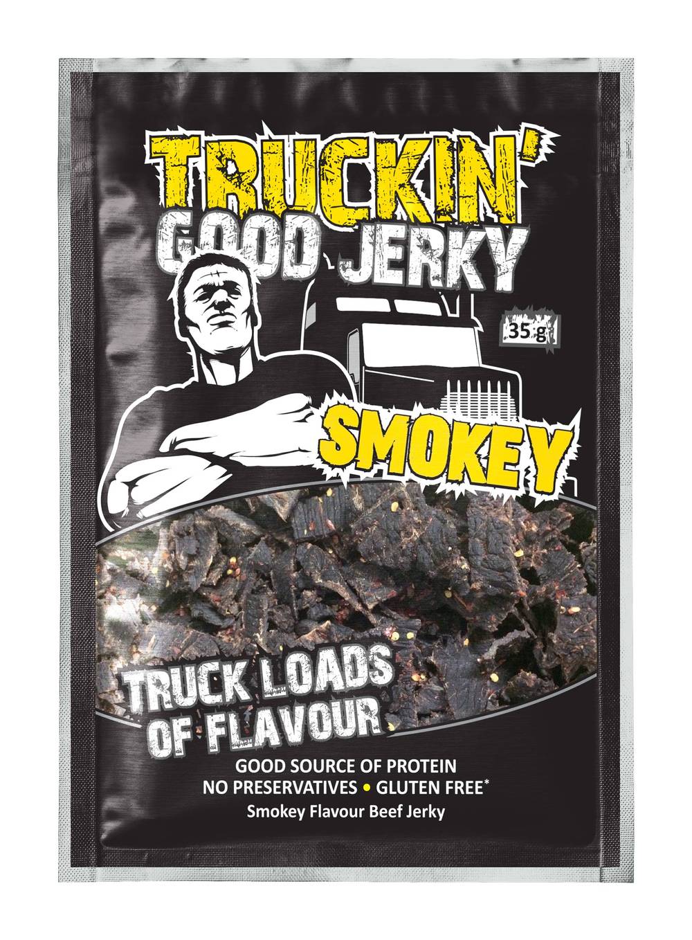 Truckin' Good Jerky Smokey 35g