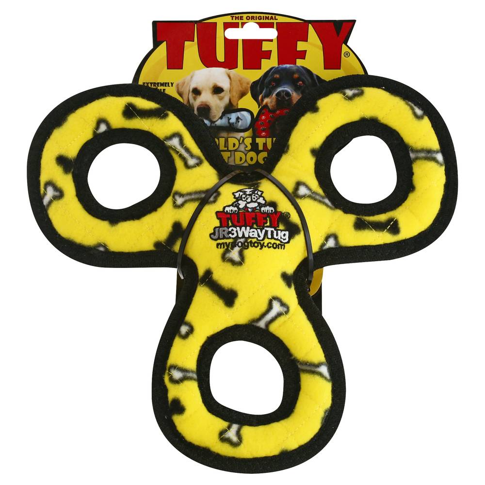 Tuffy 3 Way Tug Dog Toy (5.4 oz)