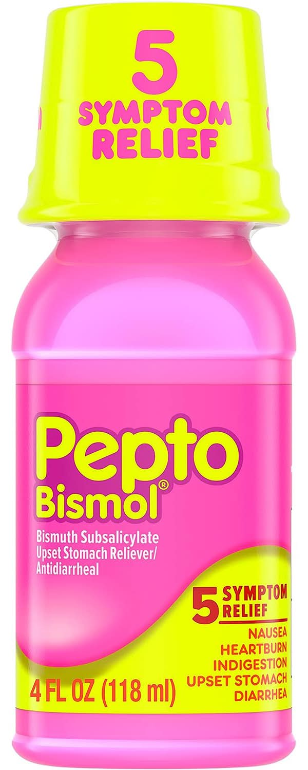 Pepto-Bismol 5 Symptom Digestive Relief (4 fl oz)