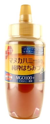 正栄　マヌカハニー入り純粋はちみつ（ポリタワー）　500g　J-873