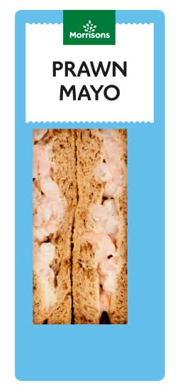 Morrisons Prawn Mayo Sandwich