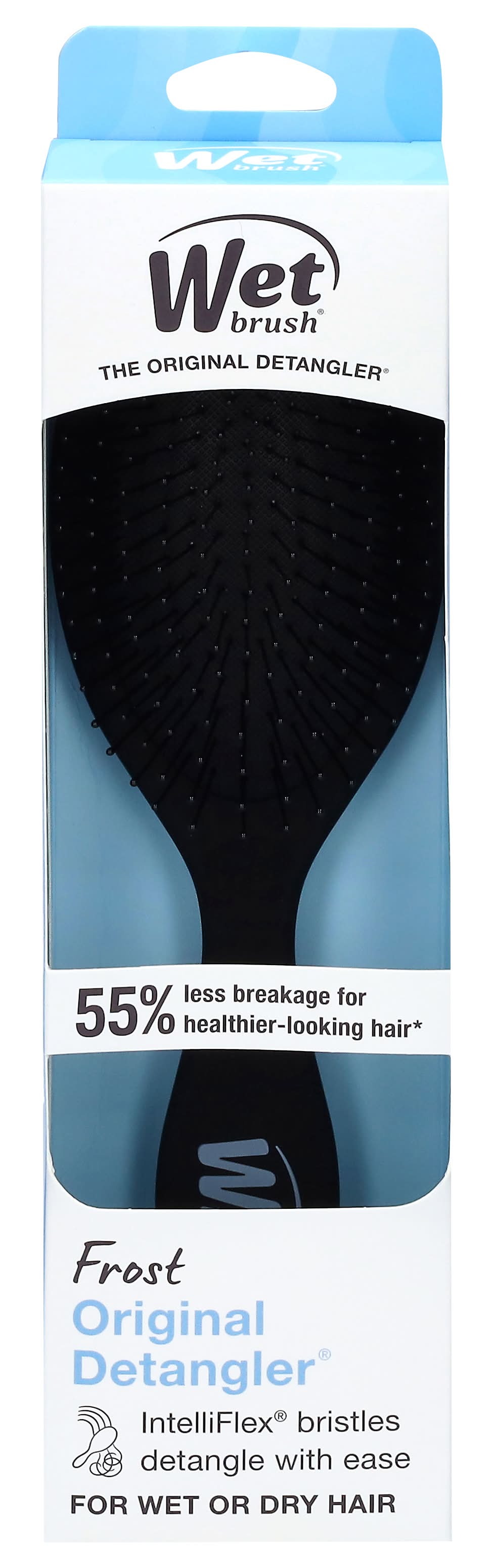 Wet Brush Original Detangler Hair Brush, Black