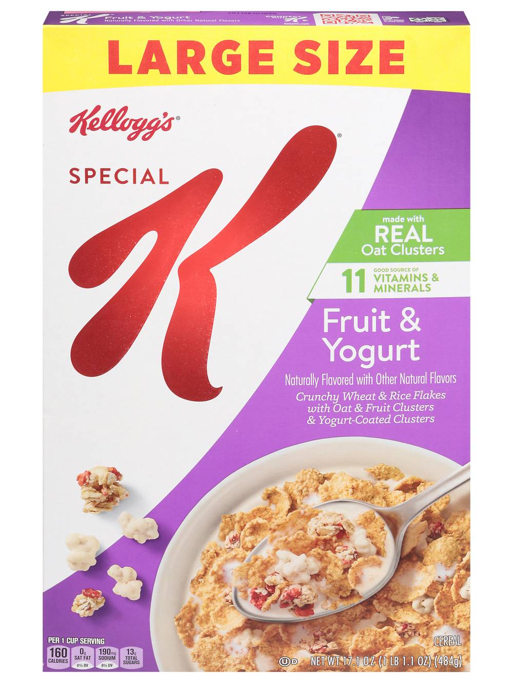 Kellogg's Special K Breakfast Cereal, Fruit-Yogurt (17.1 oz)