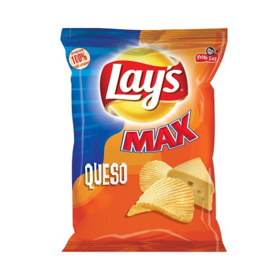 Lays Max Queso Frito Lay 80g