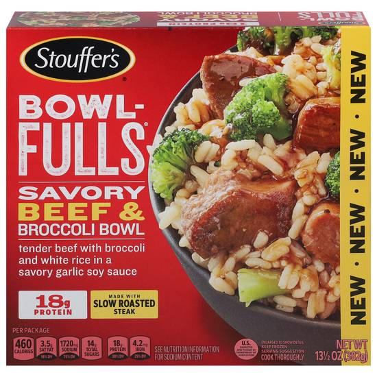 Stouffer's Bowl-Fulls Savory Beef & Broccoli Bowl