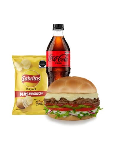 Ultra Steak Burger en Combo