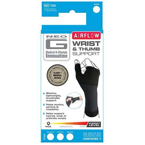Neo G Airflow Wrist/Thumb - Medium 1.0 ea