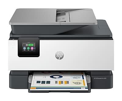 HP OfficeJet Pro 9125 Wireless Color All-In-One Printer, Scan, Copy, Fax, 3 Months Free Instant Ink, AI Enabled (403X0A)