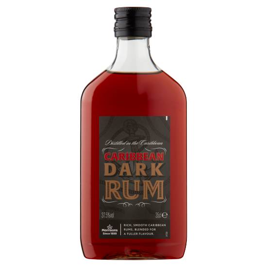 Morrisons Caribbean Dark Rum (350 ml)