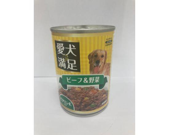 愛犬満足ビーフ＆野菜３７５Ｇ:4582451694619