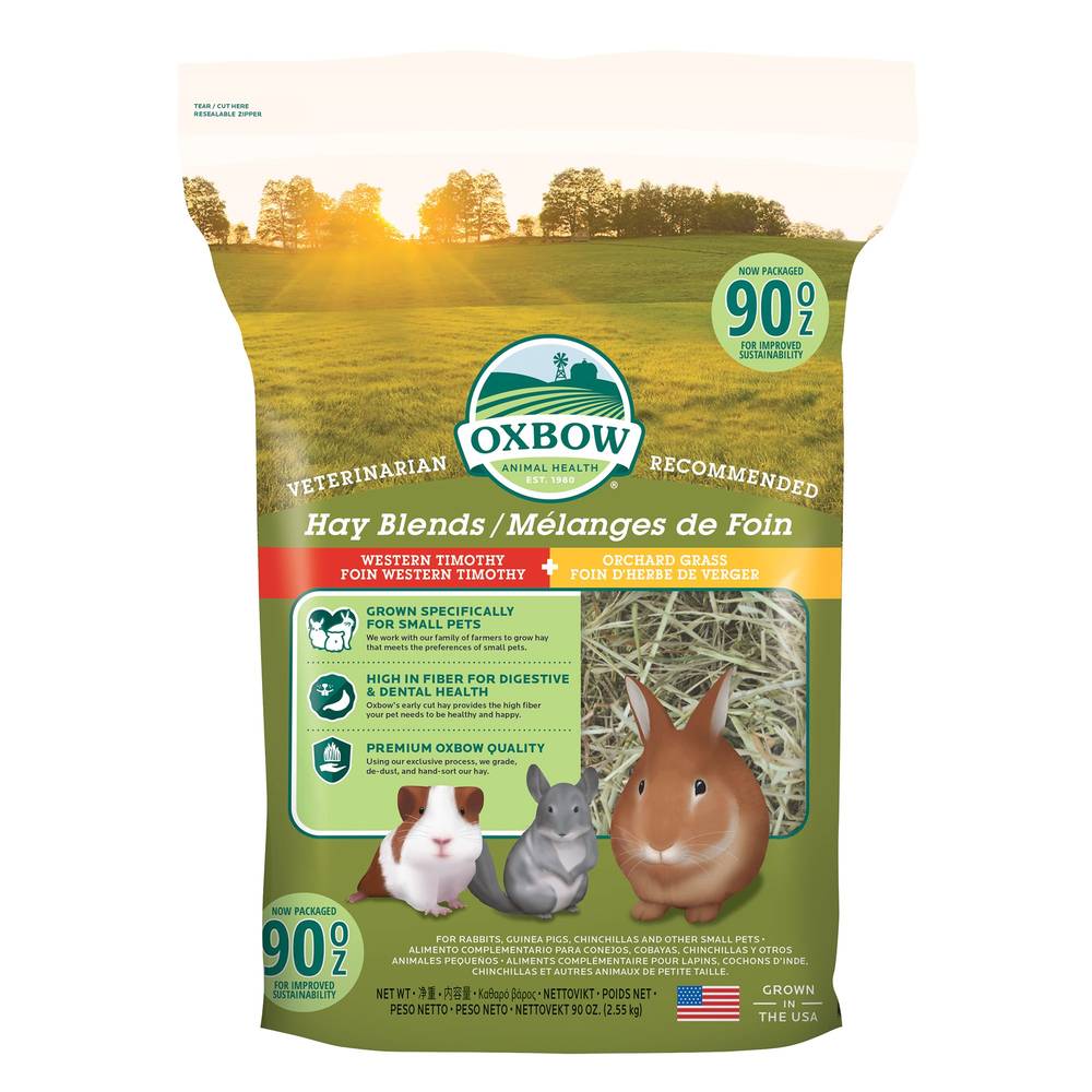 Oxbow Western Timothy & Orchard Grass Hay (Size: 90 Oz)