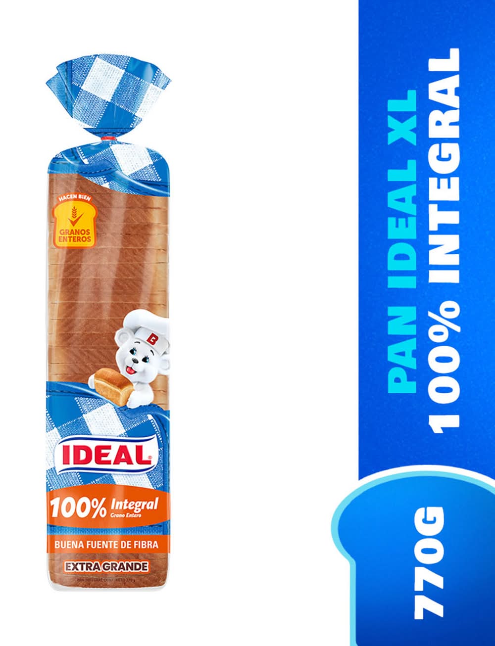 Bimbo · Ideal pan molde integral - XL (770 g)