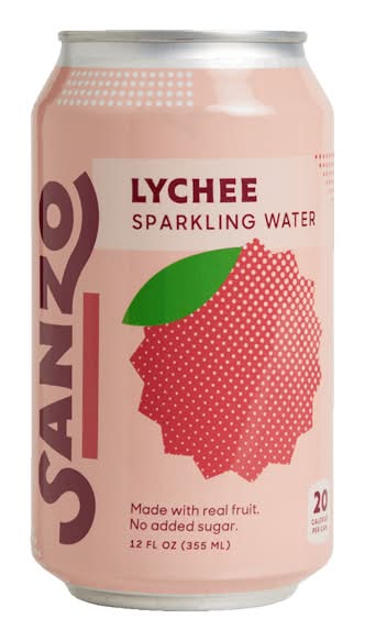 Sanzo Lychee Sparkling Water