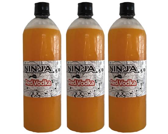 Red Vodka By Ninja 3lt ❄️Frio 🍹