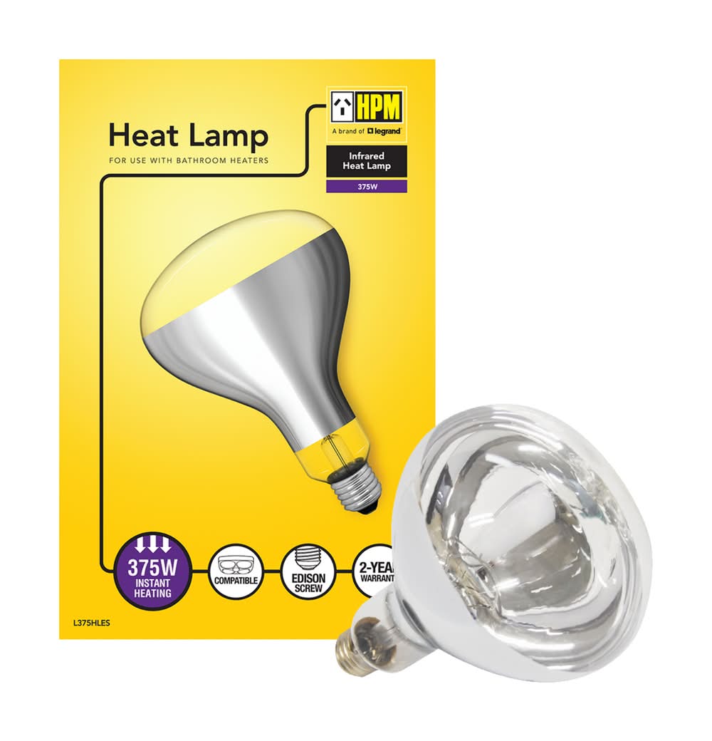 HPM 375W ES Heat Lamp