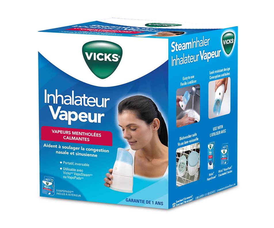 Vicks Portable Steam Inhaler V1300-Can (1 unit)