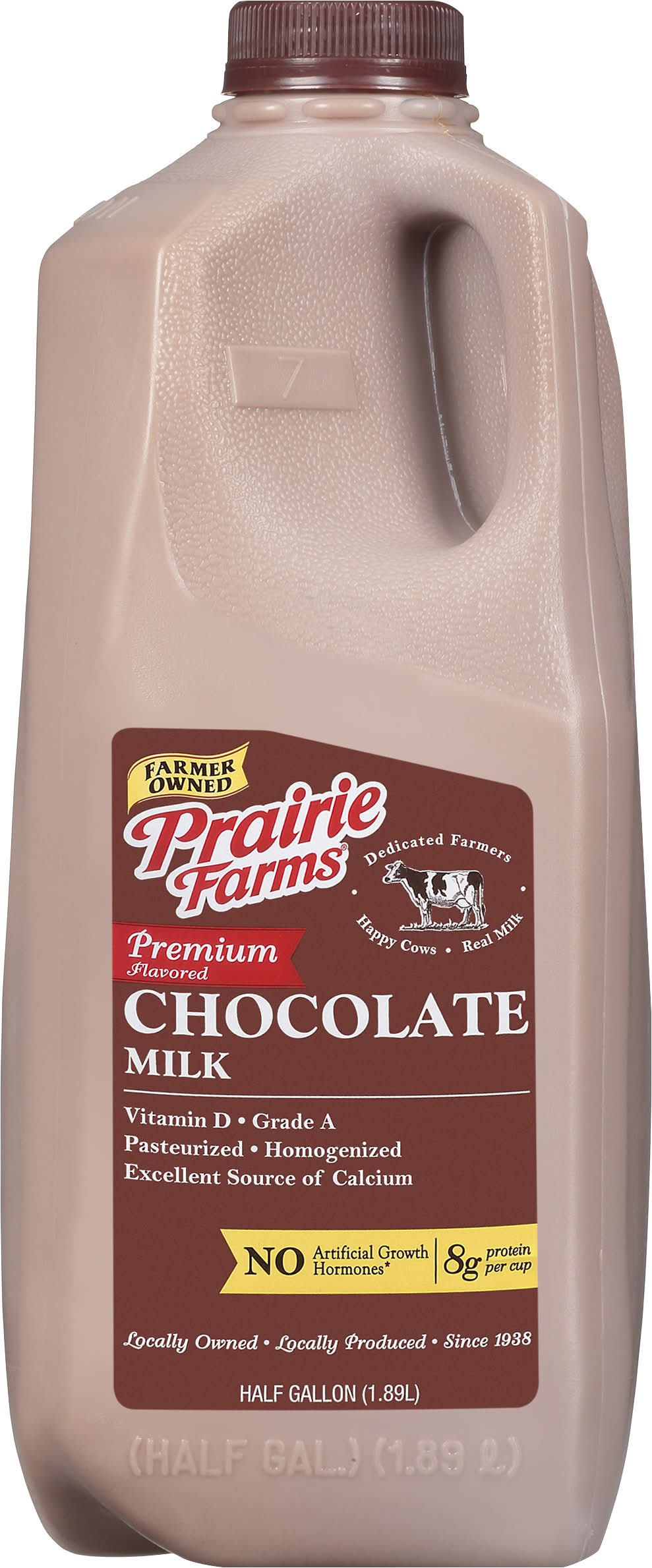 Prairie Farms Premium Grade a Whole Milk, Chocolate (84 fl oz)