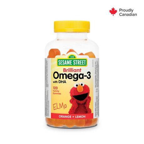 Sesame Street Brilliant Omega 3 Kids Gummies (470 g)