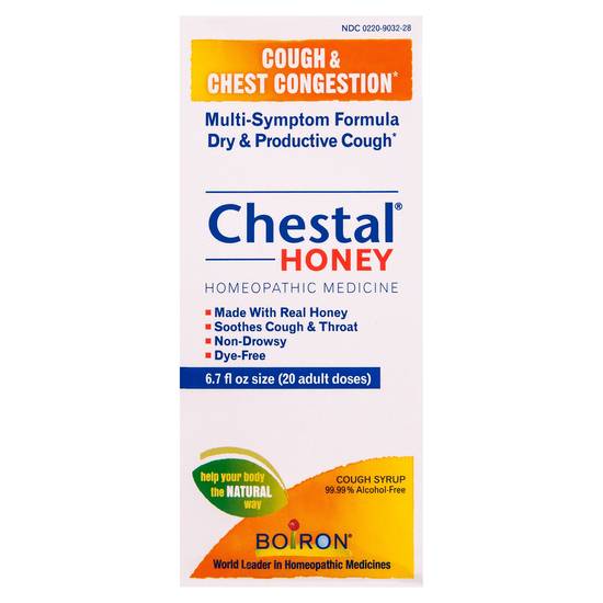 Boiron Cough & Chest Congestion Honey Syrup