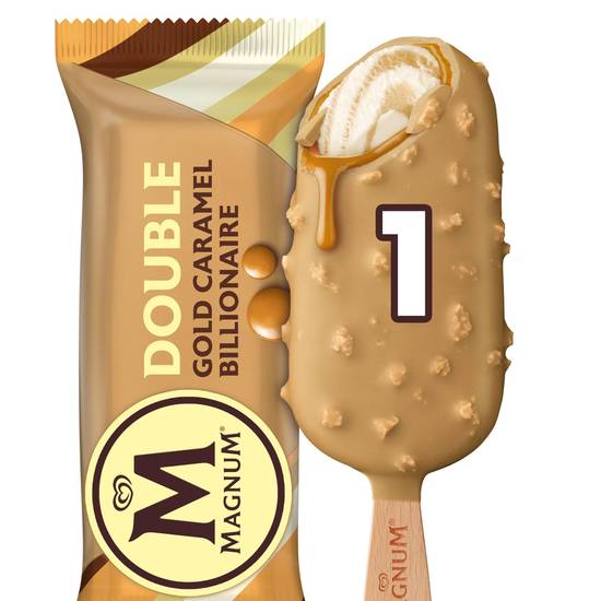 Magnum Gold Caramel Billionaire Ice Cream Lolly 85ml
