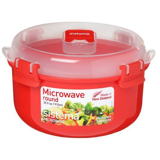 Sistema - Boîte micro-ondes rond 915 ml