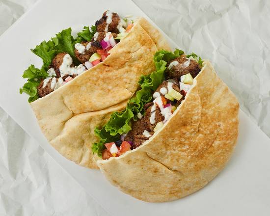 Grilled Lamb Pita