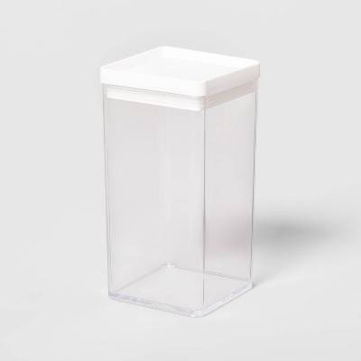 Brightroom Tall Square Plastic Food Storage Container