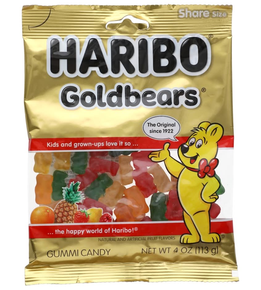 Haribo Gold Bears Gummi Candies, 4 oz. Bags