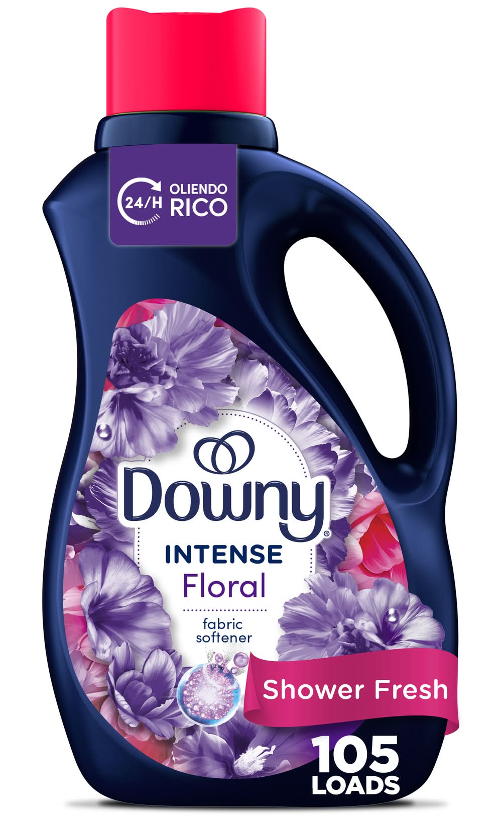Downy Intense Liquid Fabric Softener, Floral (77 fl oz)