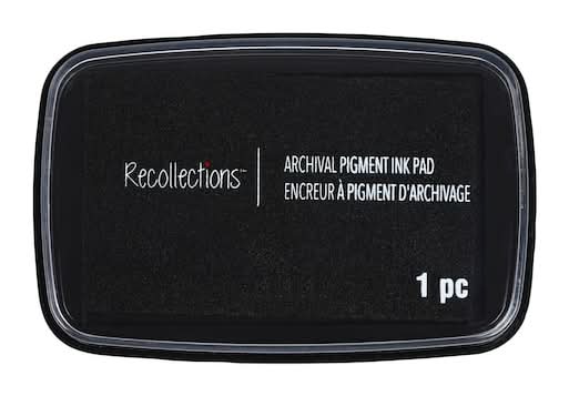 Recollections Archival Pigment Ink Pad, Black