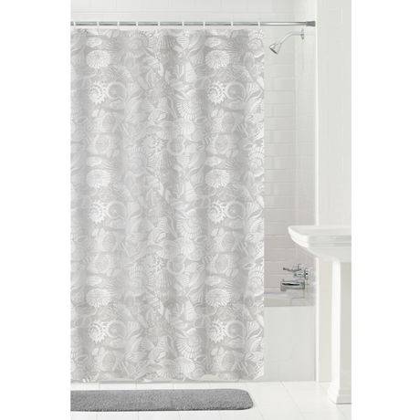 Mainstays Seashells Peva Shower Curtain (1 unit)