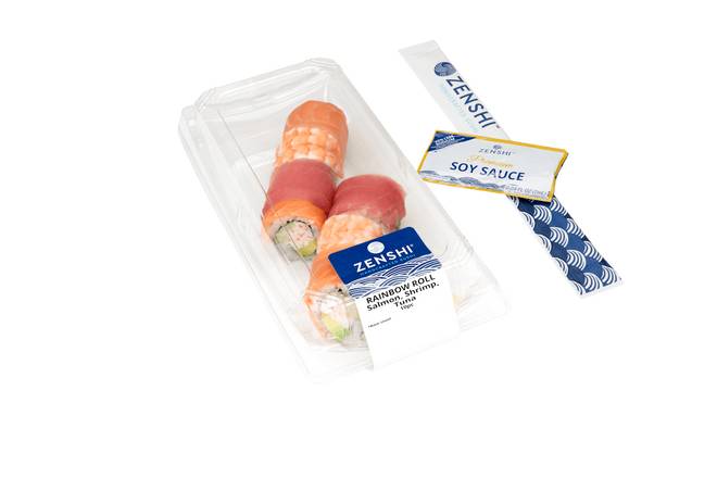 Rainbow Roll - Salmon, Tuna 10pc