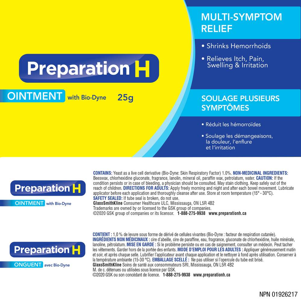 Preparationh Pain Relief Ointment With Biodyne (25 g)