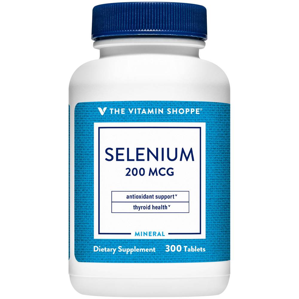 The Vitamin Shoppe Selenium 200 Mcg (300 ct)