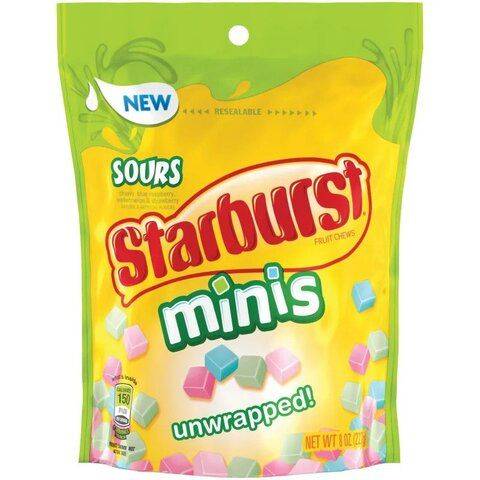 Starbursts Sour Minis 8oz