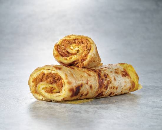 肉鬆千層蛋餅 Layer Egg Pancake Roll with Pork Floss