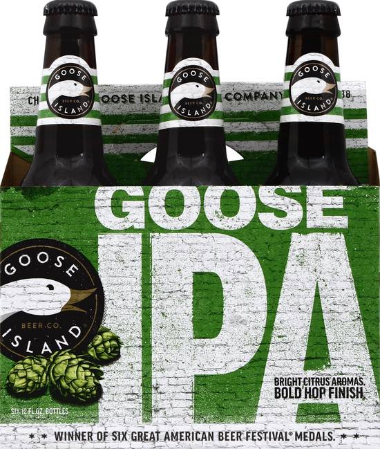 Goose Island Bright Citrus Aromas Ipa Beer (6 ct, 12 fl oz)
