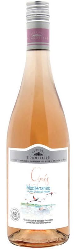 Club des Sommeliers - Vin rosé méditerranée gris igp (750ml)