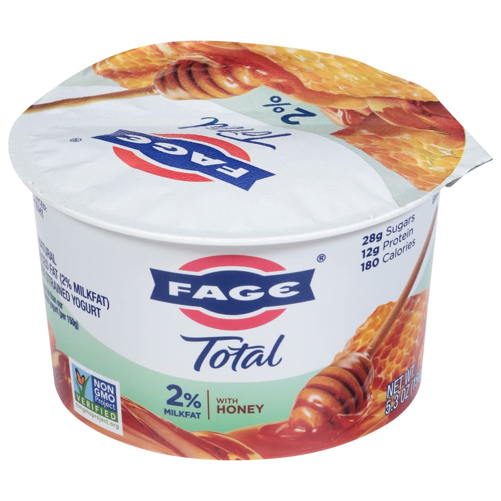 FAGE Greek Yogurt, Honey (5.3 oz)