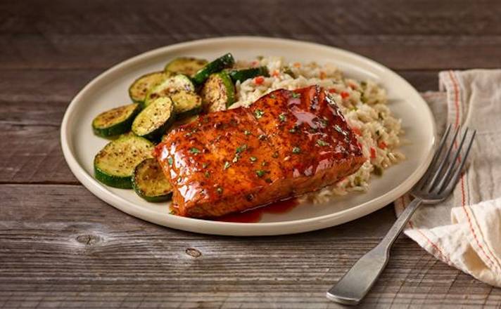 Hickory Bourbon Salmon