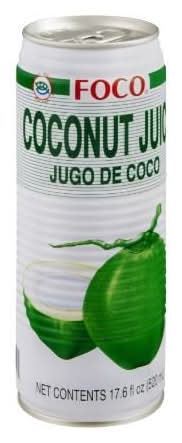 Foco Coconut Juice 17oz Can